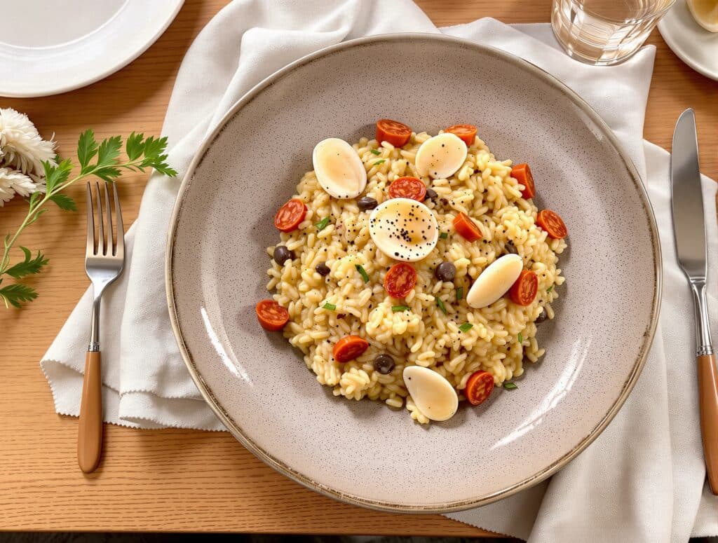risotto saint jacques