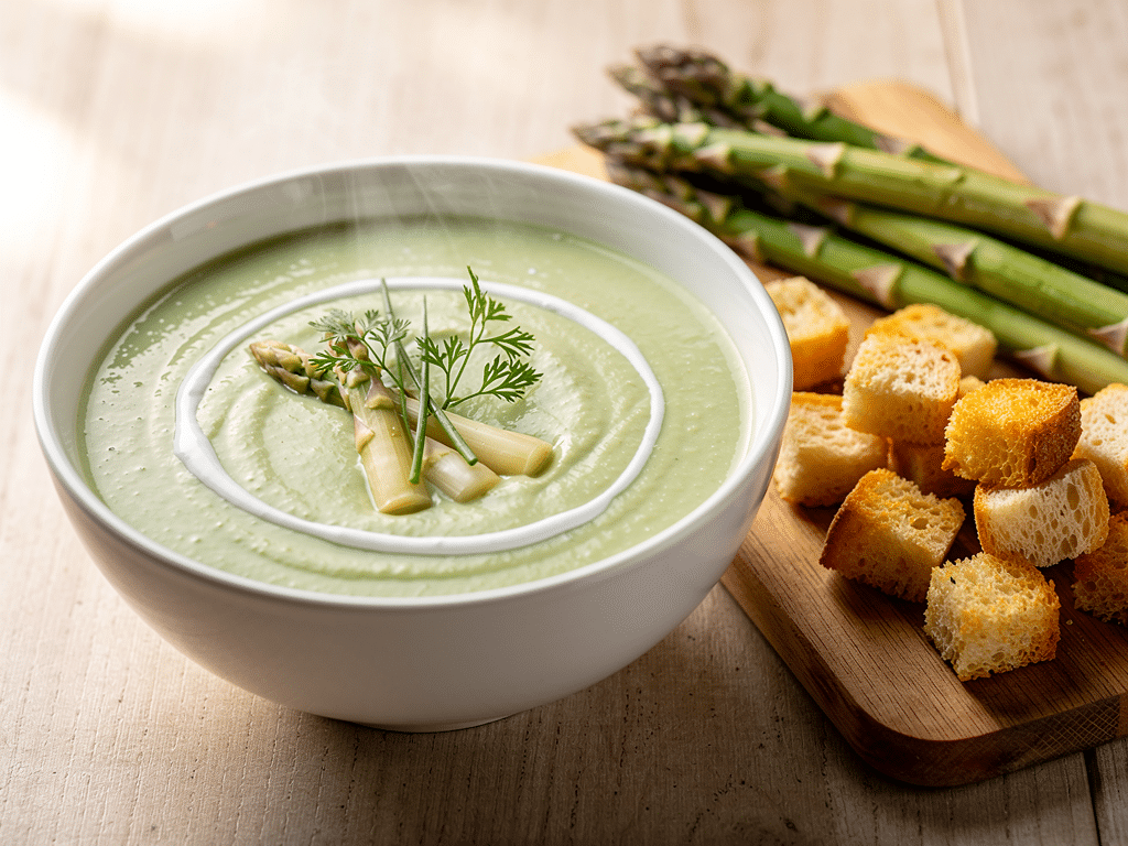 velouté d'asperges rapide