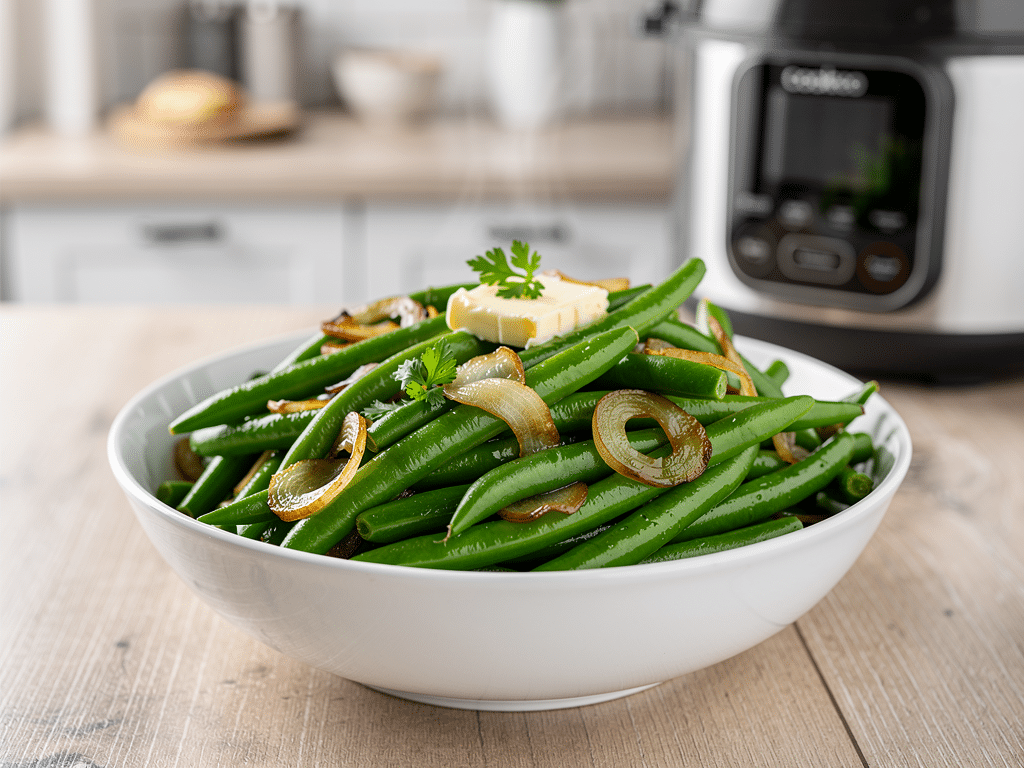 haricots verts cookeo