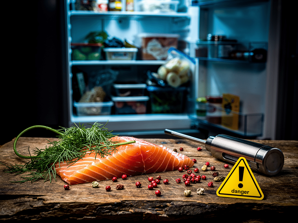 saumon gravlax danger