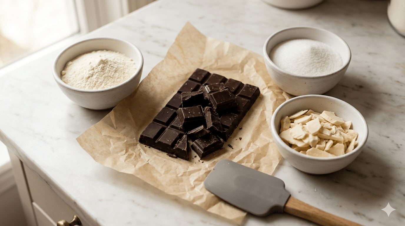 comment faire du chocolat au lait avec du chocolat noir