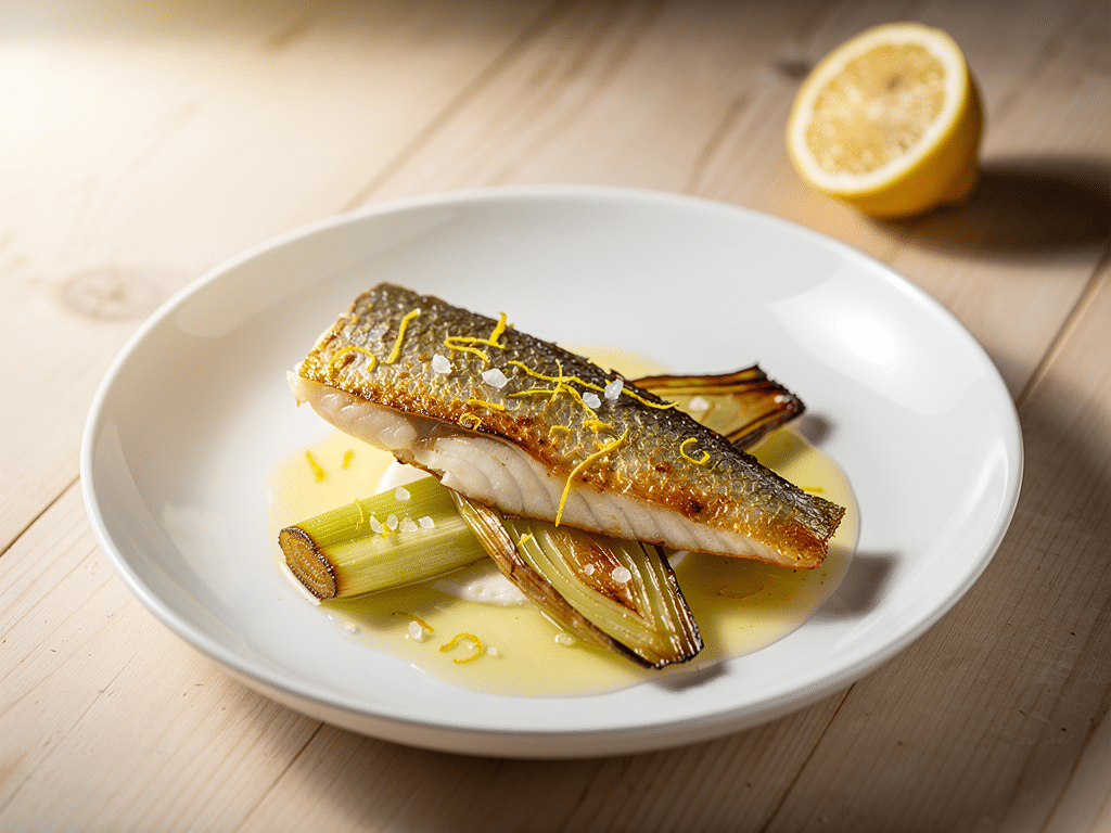 recette chef étoilé poisson