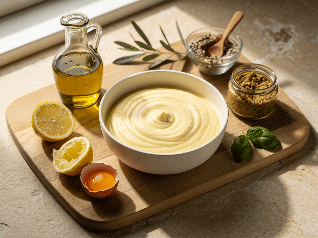 mayonnaise maison huile d olive