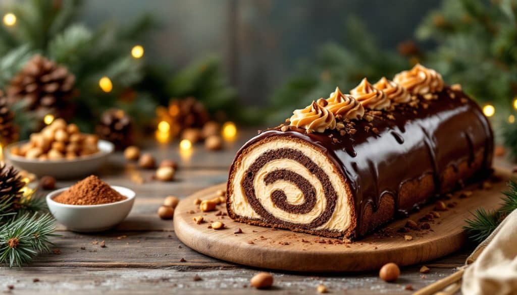 découvrez notre recette facile et rapide de bûche praliné, parfaite pour un noël gourmand et plein de saveurs.