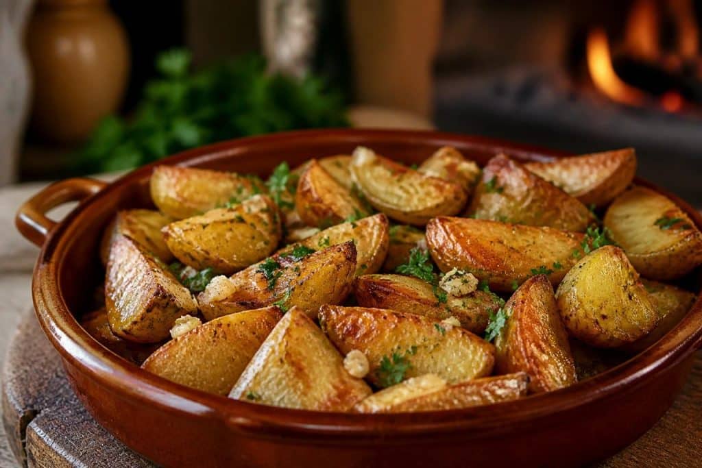 découvrez la recette facile et croustillante des pommes de terre sarladaises au four, un accompagnement savoureux et gourmand à préparer en toute simplicité.