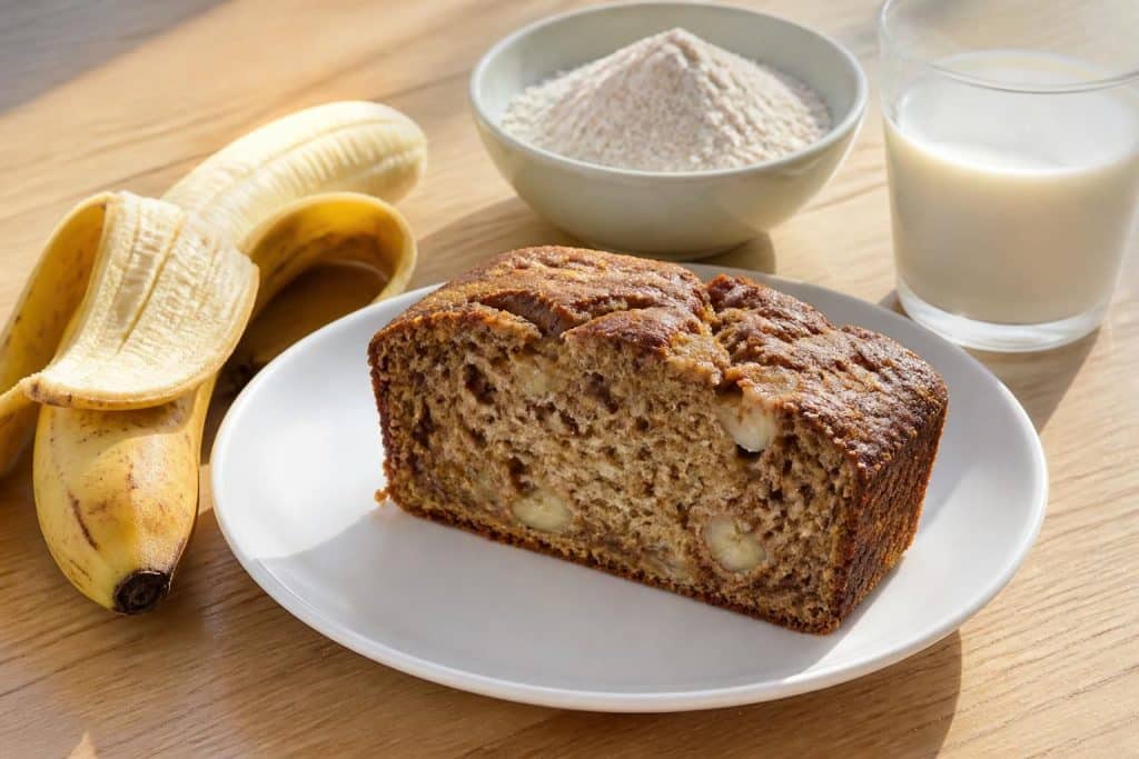 découvrez notre recette facile et gourmande de banana bread healthy, sans beurre, pour un délicieux gâteau moelleux et délicieux, parfait pour une pause saine et savoureuse.