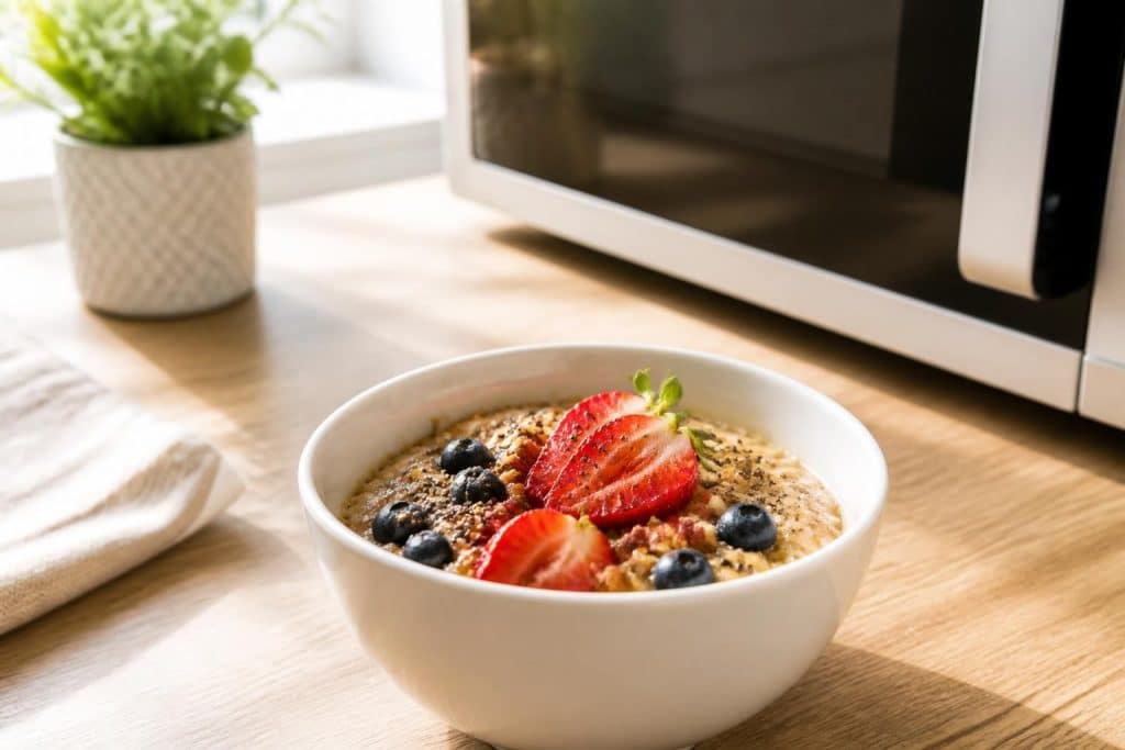 découvrez des recettes rapides et faciles de bowlcake healthy à préparer au micro-ondes pour un petit-déjeuner gourmand et équilibré en quelques minutes.
