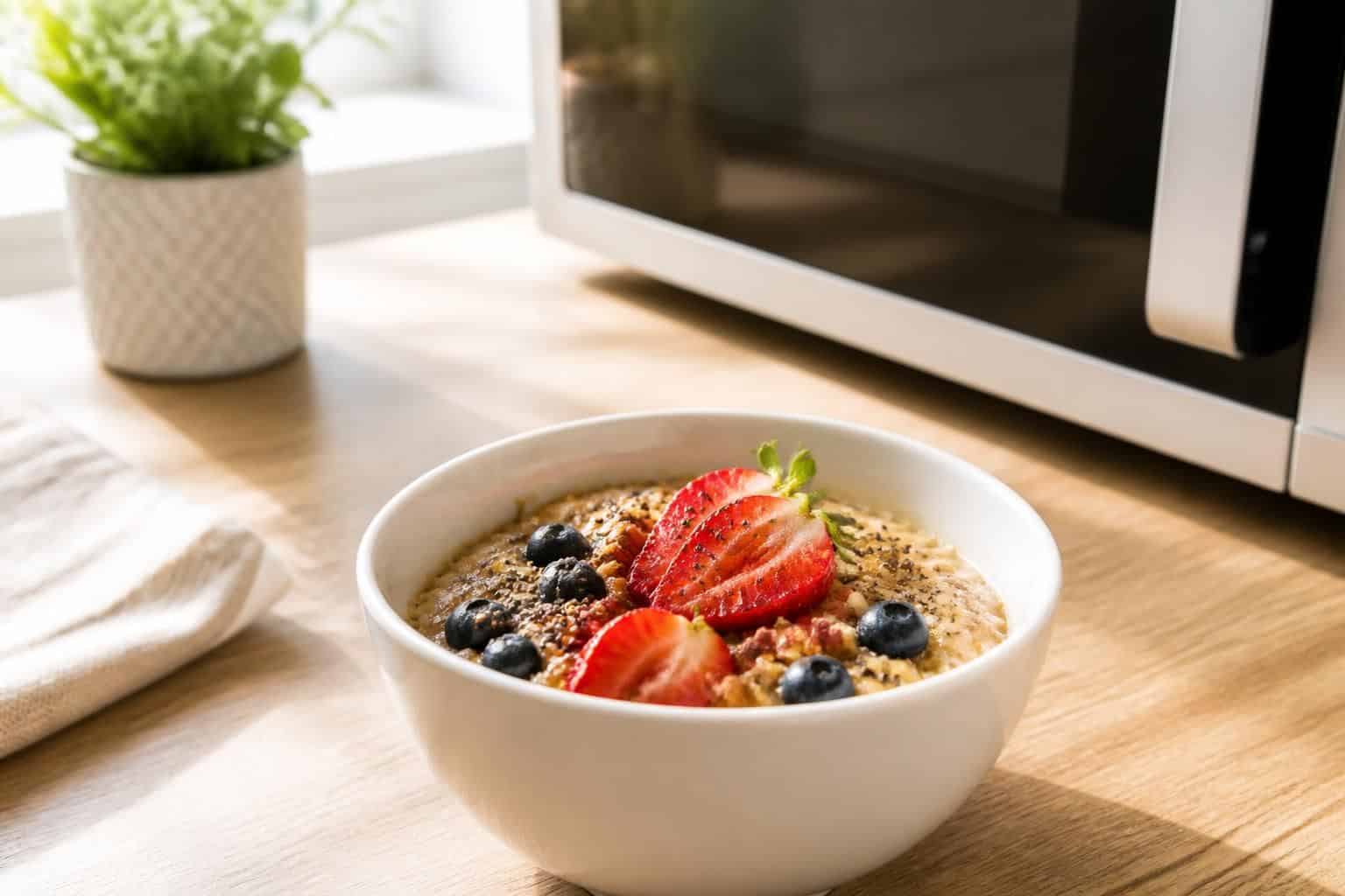 découvrez des recettes rapides et faciles de bowlcake healthy à préparer au micro-ondes pour un petit-déjeuner gourmand et équilibré en quelques minutes.