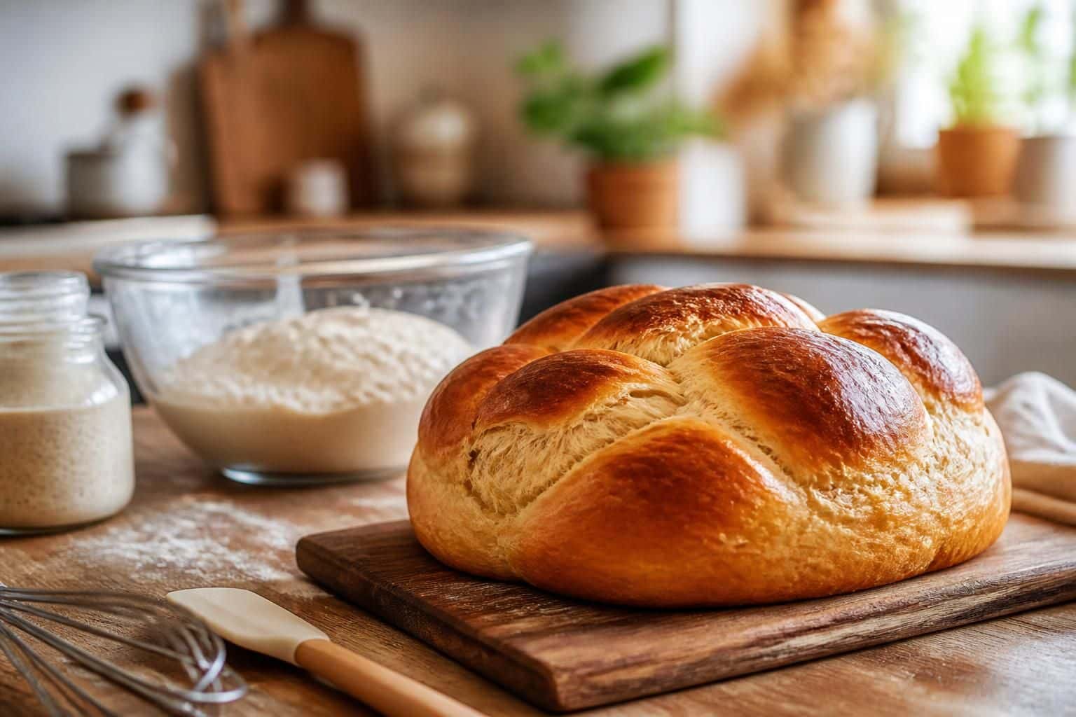 découvrez notre recette facile de brioche au levain, moelleuse et faite maison, idéale pour un petit-déjeuner gourmand et savoureux.