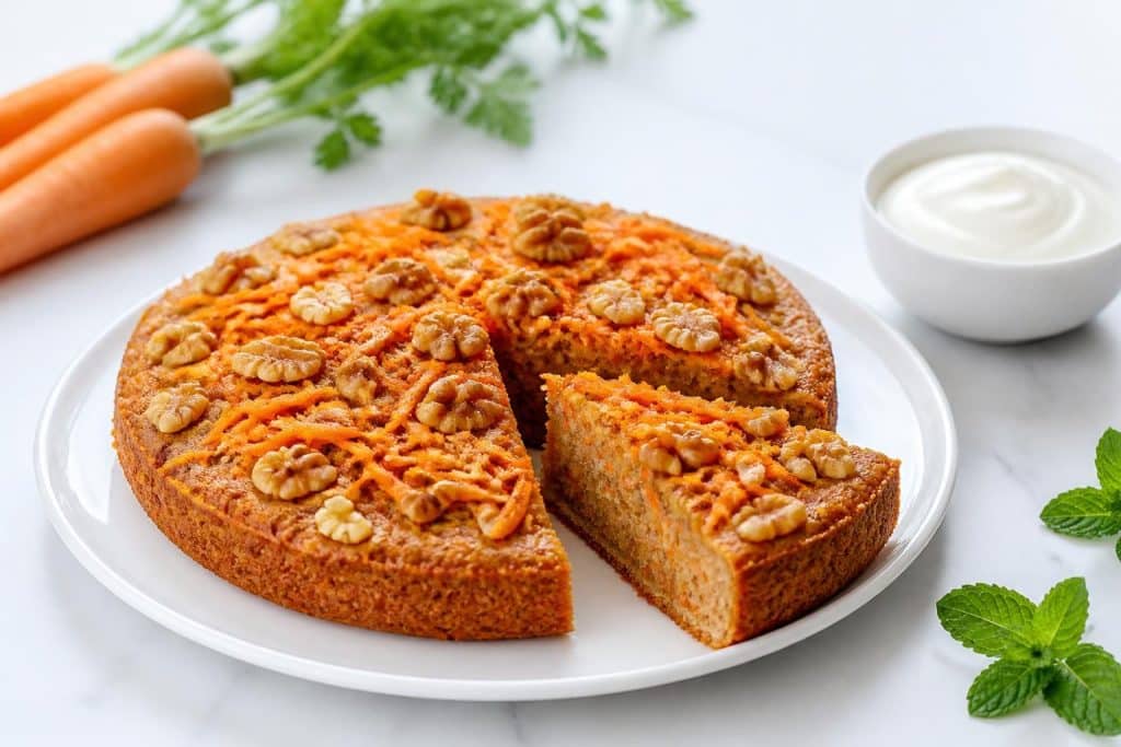 découvrez notre recette de carotte cake healthy, une douceur légère sans sucre ajouté ni beurre, idéale pour un dessert sain et gourmand.