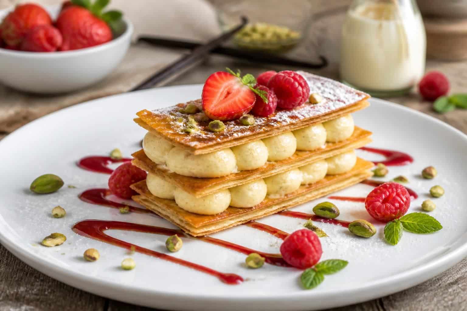 découvrez une recette facile et originale pour préparer un mille-feuille revisité, alliant tradition et créativité pour régaler vos papilles.