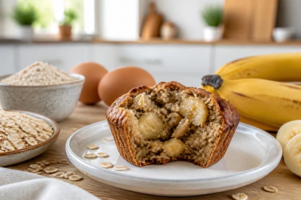 découvrez notre recette facile et saine de muffin banane moelleux, sans sucre ajouté, idéale pour une collation gourmande et équilibrée.