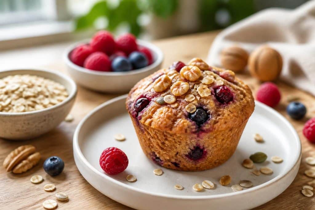 découvrez notre recette de muffin healthy moelleux, sans sucre ni beurre, facile et rapide à préparer pour une gourmandise saine et légère.