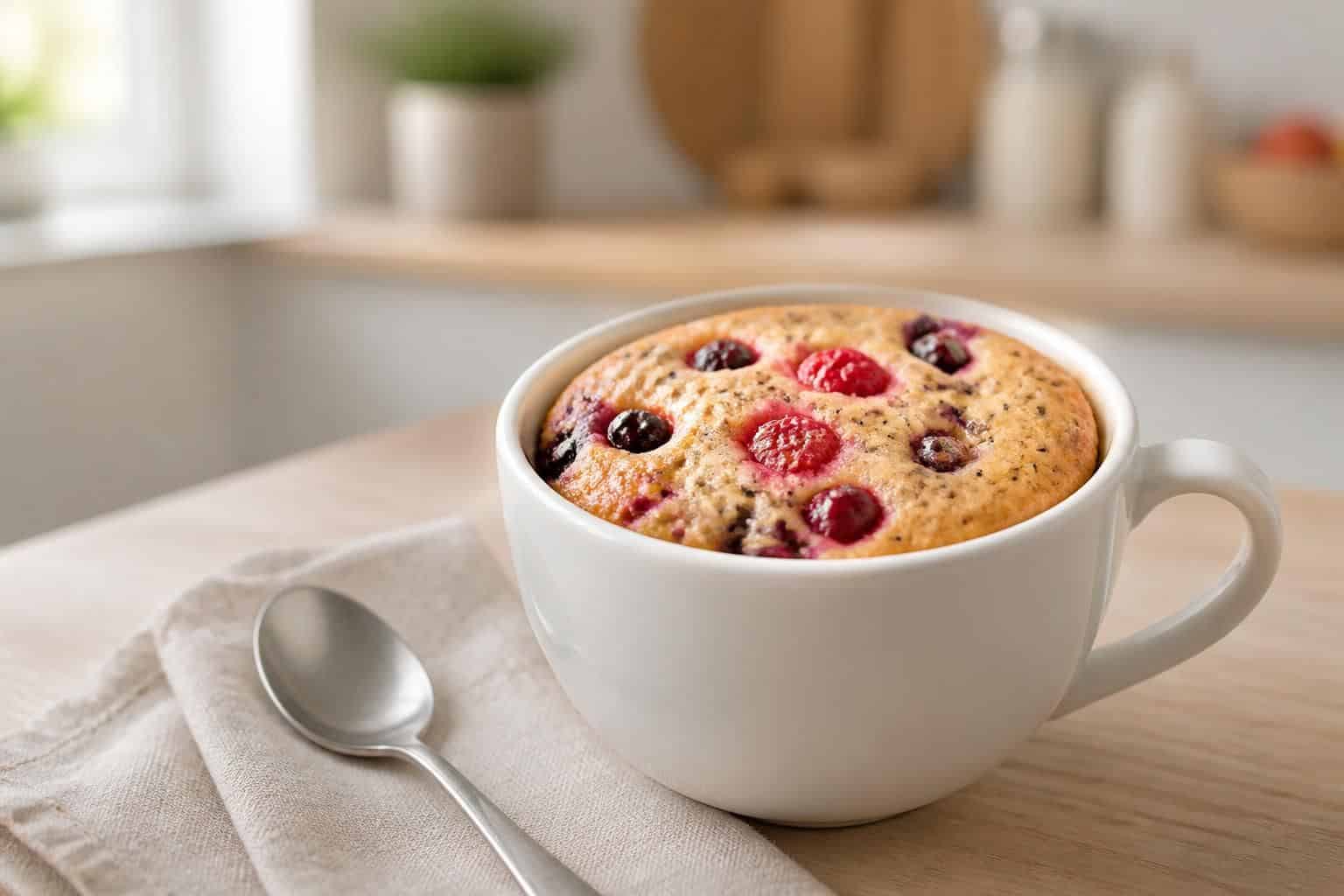 découvrez notre recette de mug cake healthy, rapide et facile à préparer pour une pause gourmande et saine en quelques minutes.