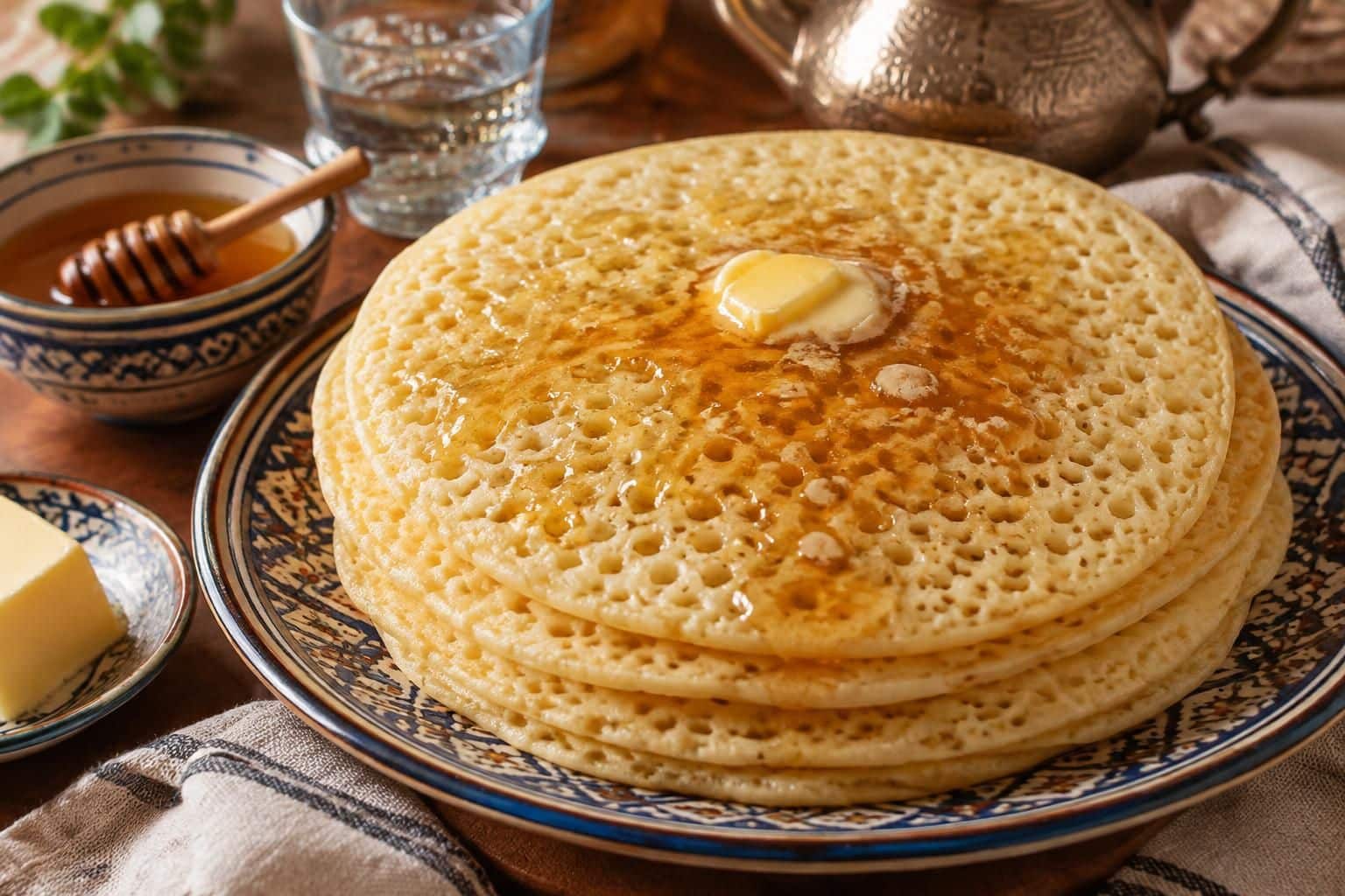 découvrez nos recettes faciles et rapides de baghrir marocain, les célèbres crêpes mille trous, légères et moelleuses, à savourer au petit-déjeuner.