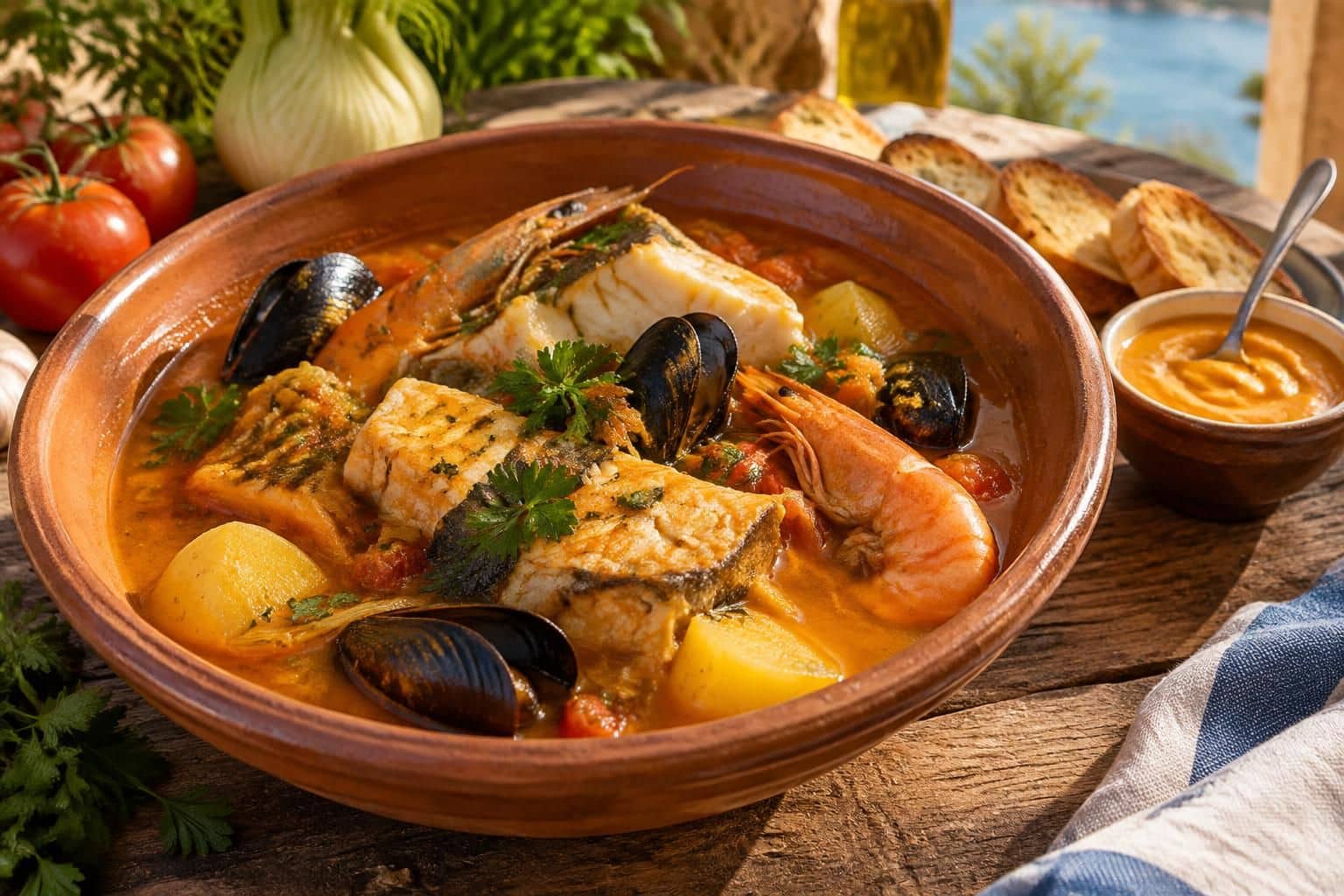 découvrez la bouillabaisse marseillaise traditionnelle : une recette facile et authentique, avec poissons, bouillon parfumé et conseils de préparation.