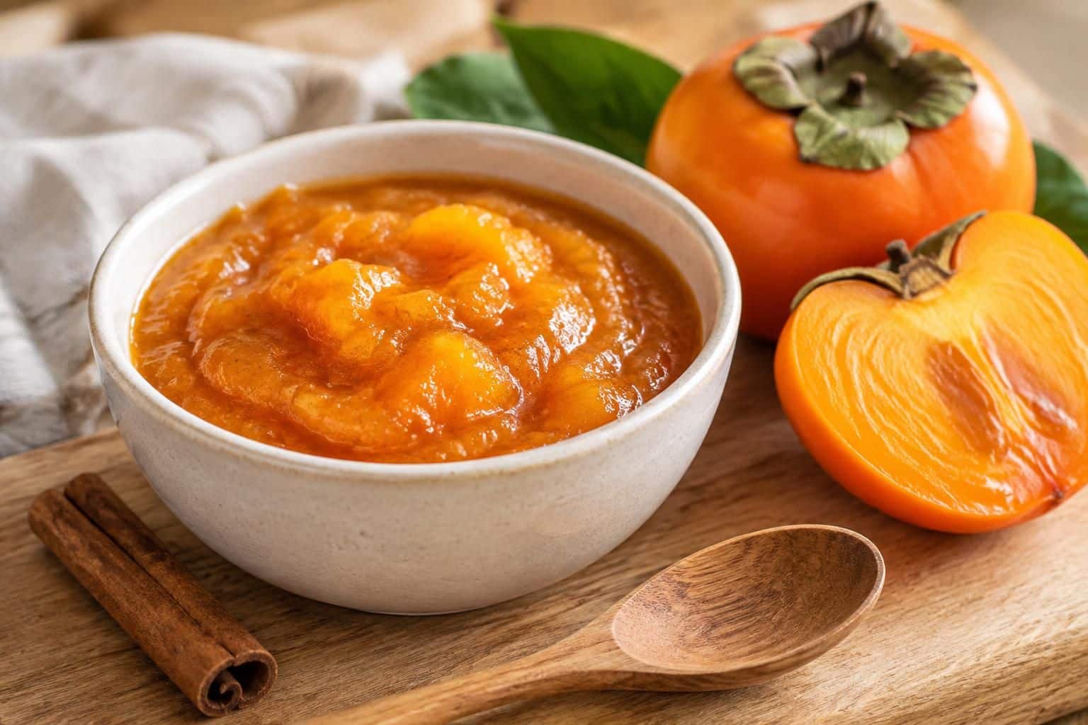 préparez facilement une délicieuse compote de kakis avec cette recette rapide, idéale pour savourer ce fruit de saison en dessert ou au goûter.