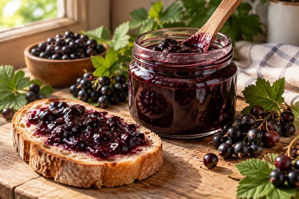 découvrez une recette facile de confiture de cassis maison : des fruits savoureux, une préparation simple et un résultat gourmand à partager.
