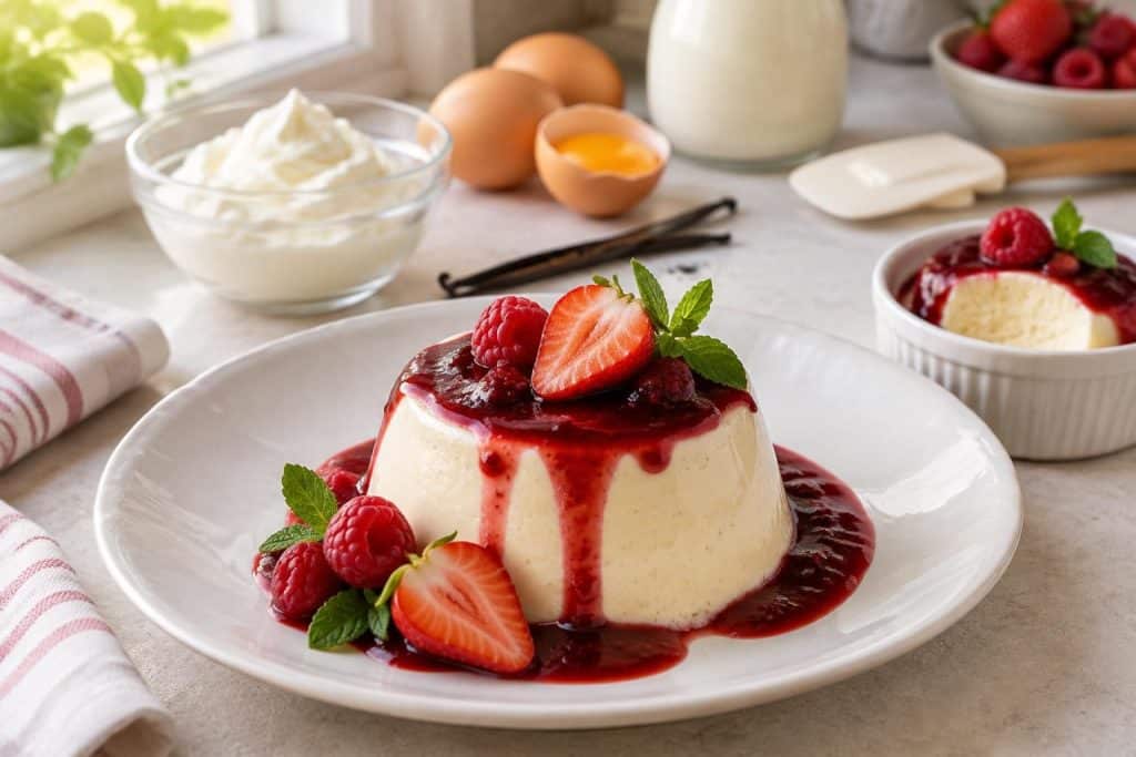 découvrez une recette facile de crème bavaroise et nos conseils pour obtenir une texture légère, onctueuse et parfaitement réussie.