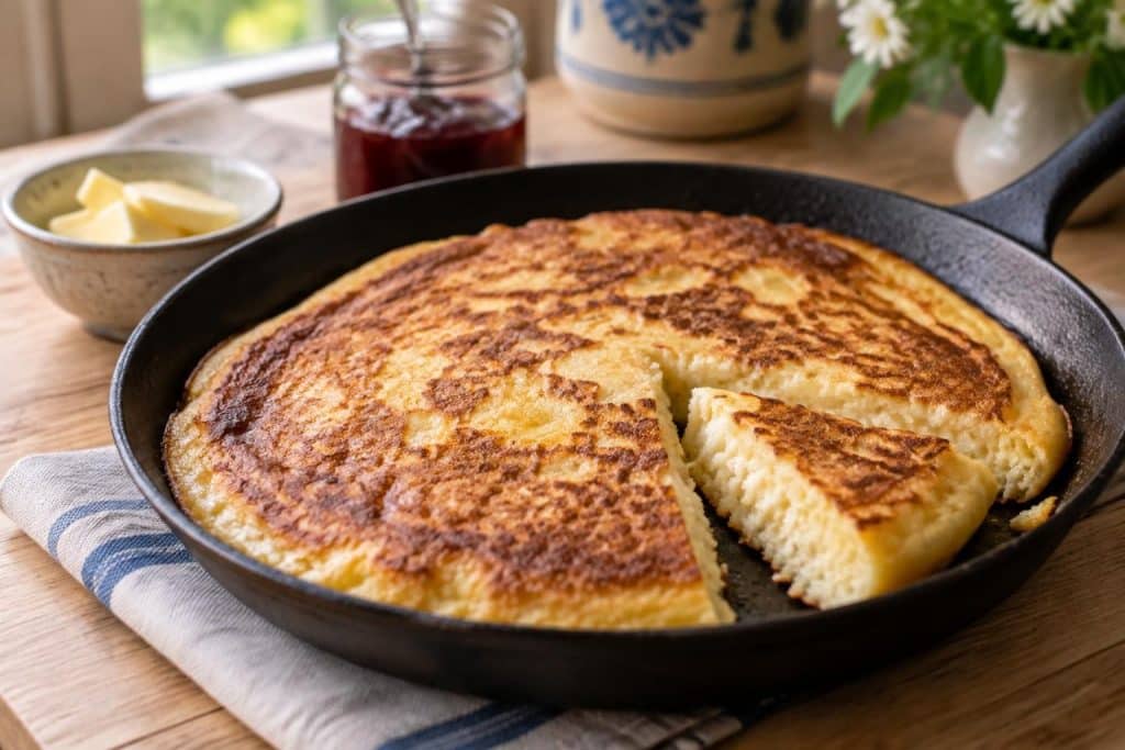 préparez un farz pitilig simple et rapide à la poêle : une délicieuse spécialité bretonne, dorée et moelleuse, prête en quelques minutes.