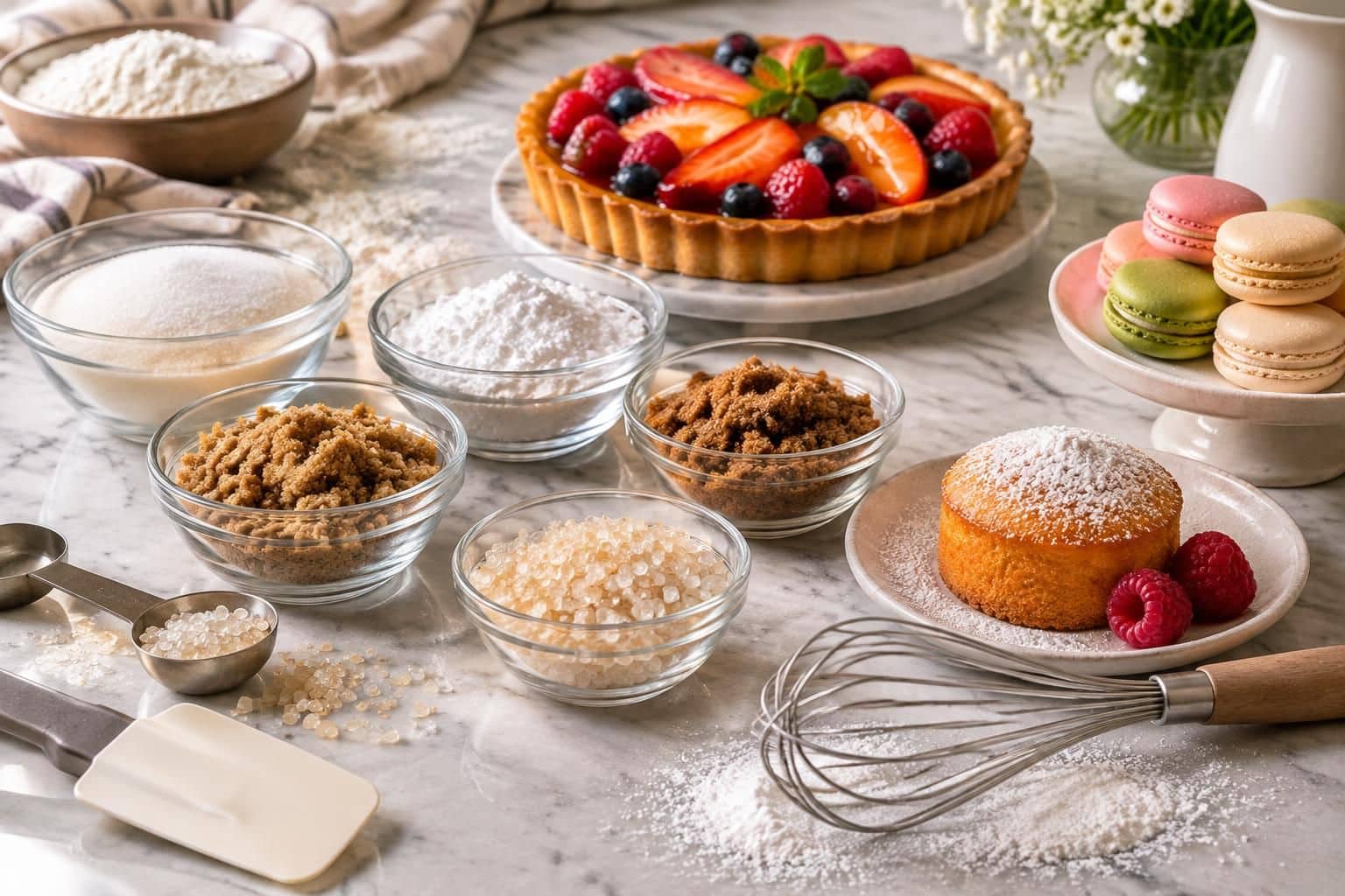 découvrez les différents types de sucre en pâtisserie, leurs usages et nos conseils pour réussir des desserts savoureux et parfaitement équilibrés.